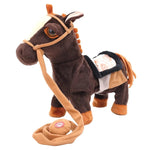 Pelúcia Interativa Cavalo 25 Cm Com Som - Caa Toys - Loja Do Thor