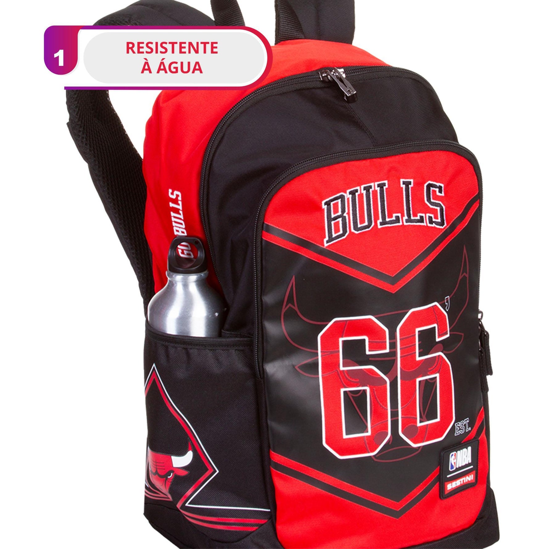 Mochila Grande Nba Magic Chicago Bulls Sestini - 75994