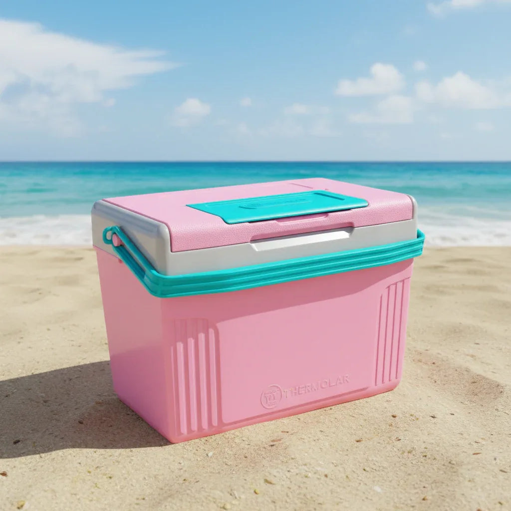 Caixa Termica SUV 8L Rosa Balé - Termolar - Loja Do Thor