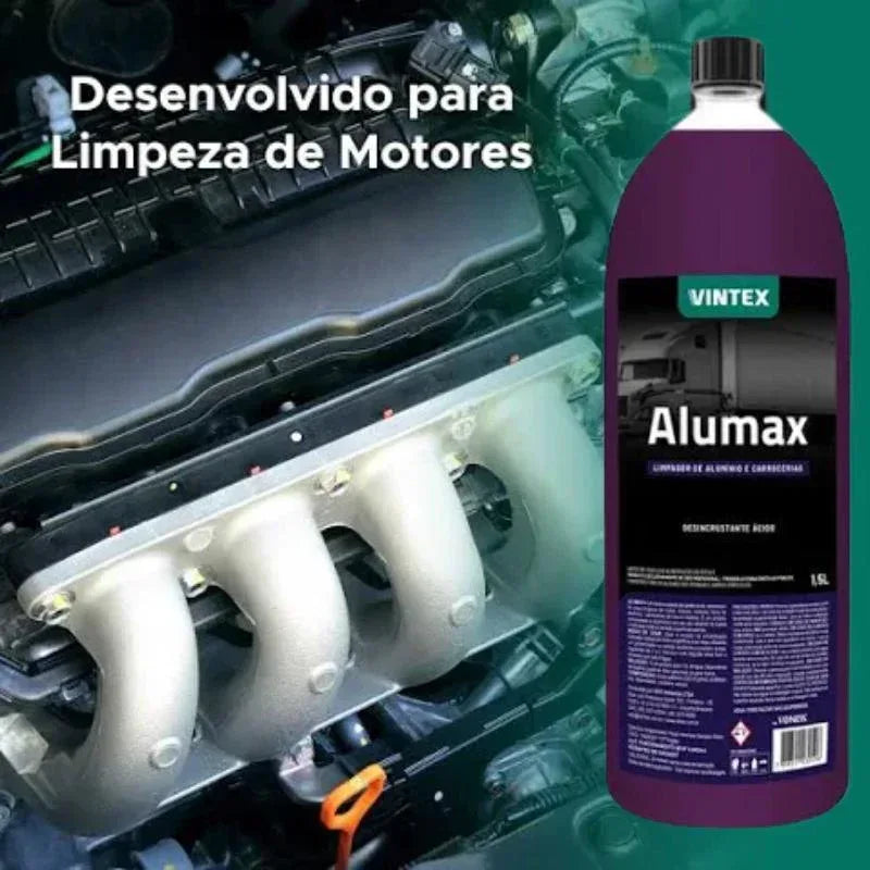 Alumax Limpador De Aluminio E Carrocerias 1,5L - Vintex - Loja Do Thor