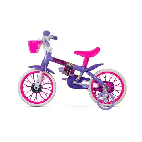 Bicicleta Infantil Aro 12 Violet 4 Lilas - Nathor - Loja Do Thor