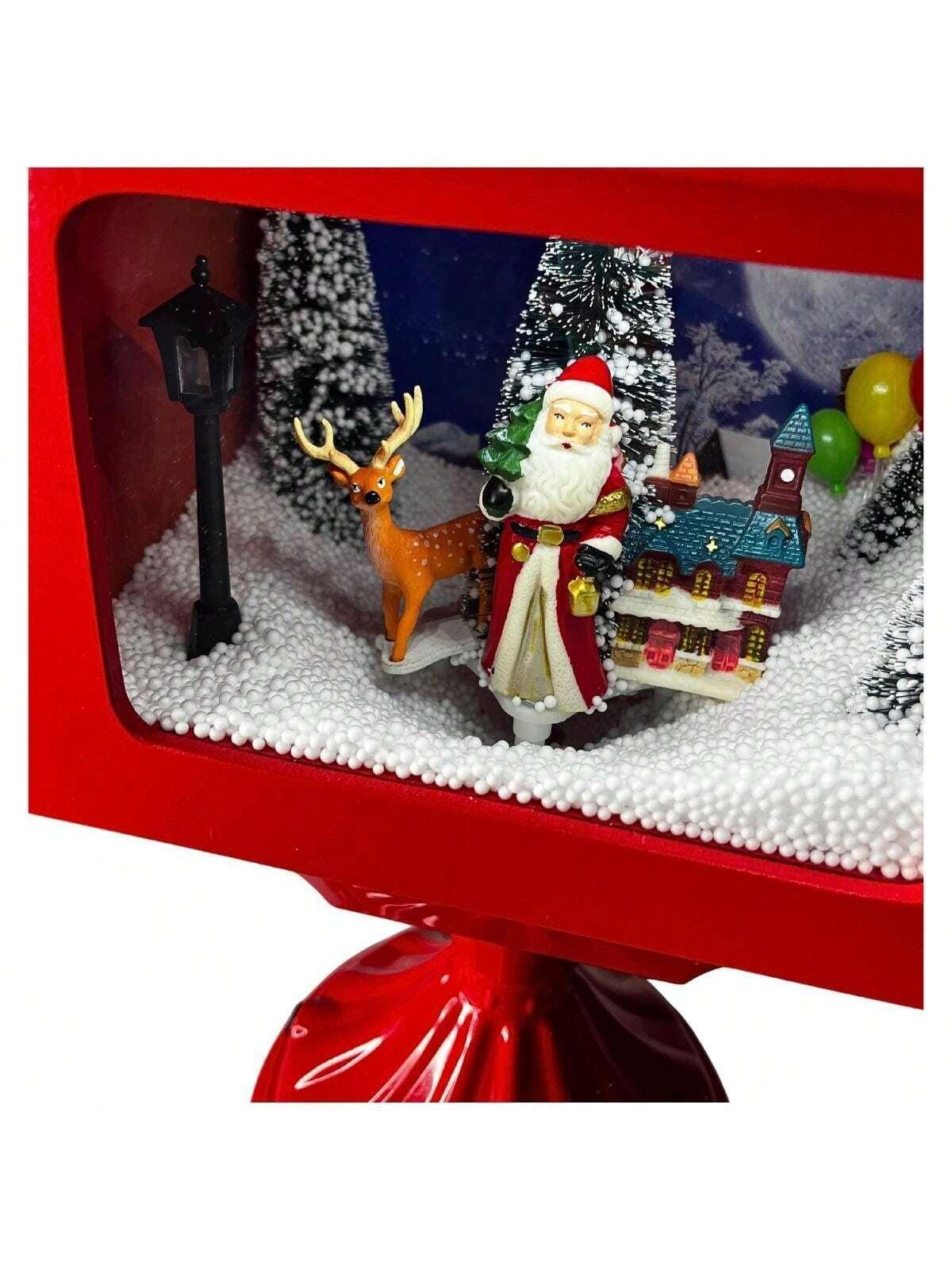 Mini Caixa Postal De Natal Com Som Luminoso Wincy NTD21022 - Loja Do Thor