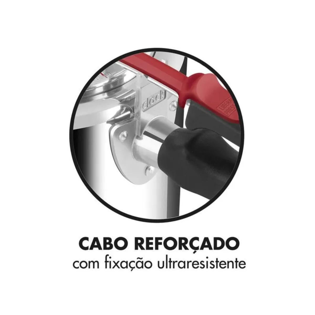 Panela de Pressao Clock Original Fechamento Interno 7L