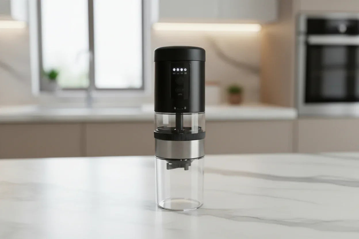 Moedor De Cafe Portatil Eletrico C/USB - Loja Do Thor