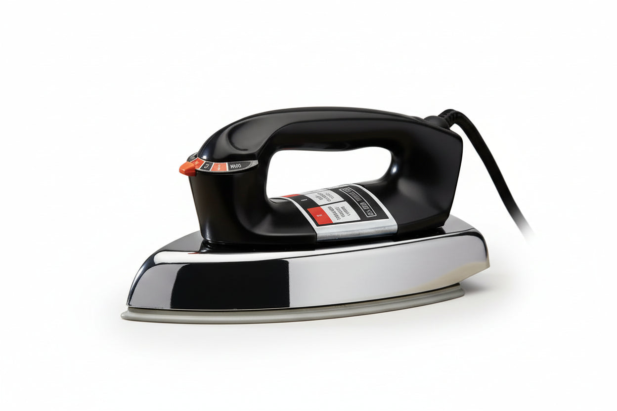 Ferro a Seco Black & Decker Automatico 127v - Preto - Loja Do Thor