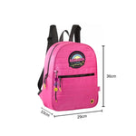 Mochila de Costas Infantil Luluca Love Pink Semax LU3176PK