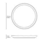 Prato de Sobremesa 22Cm  Bio Banane  - Porto Brasil
