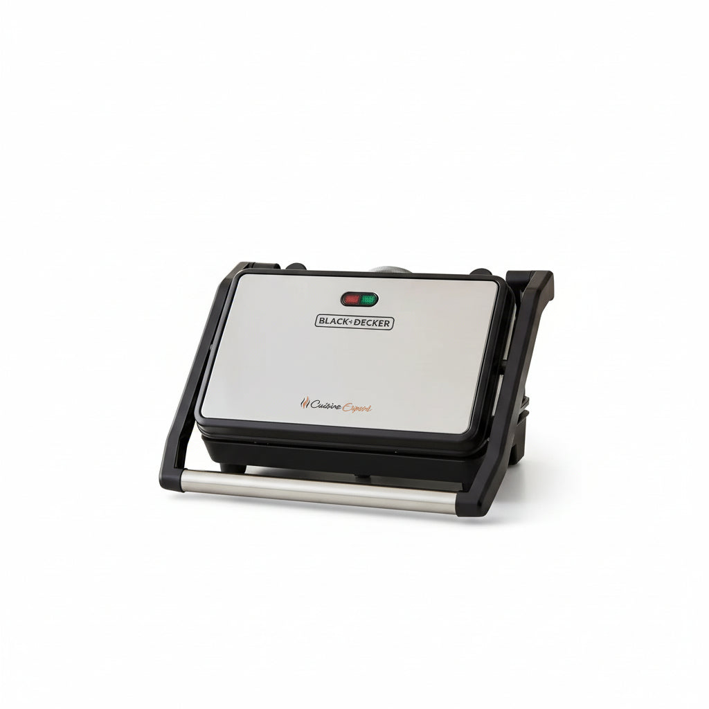 Grill Prensa Inox G1200 Articulavel 800W 220V Black & Decker - Loja Do Thor