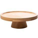 Prato Para Bolo Em Bambu Com Pé 20X7Cm Lyon