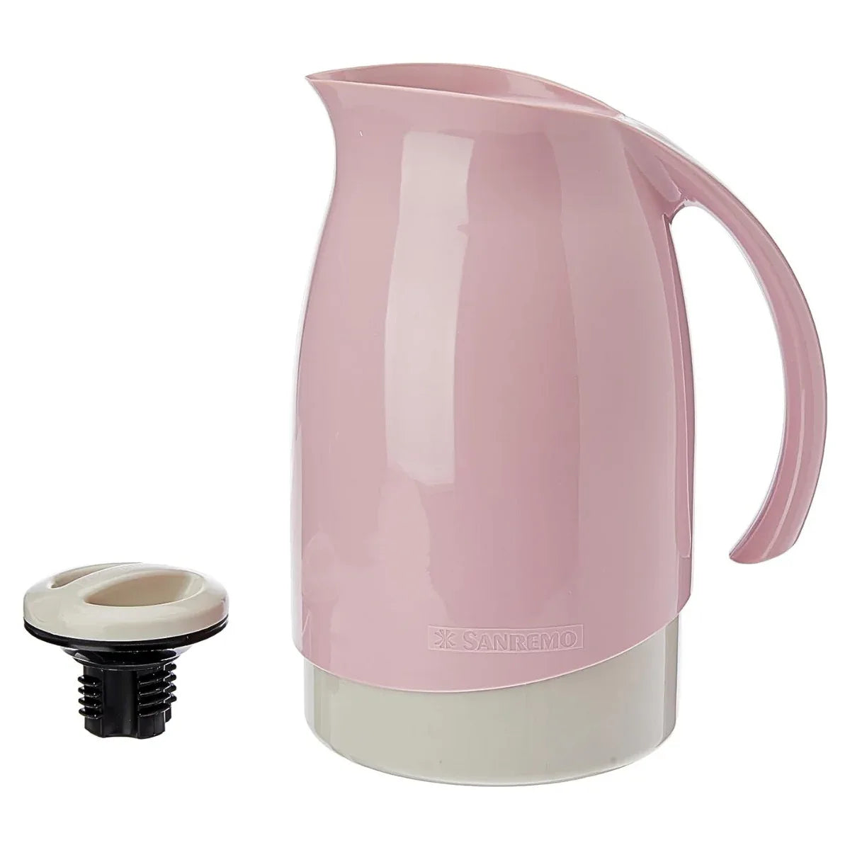 Bule Termico Plástico Rosa Cuidar 700ML Sanremo SR10113 - Loja Do Thor