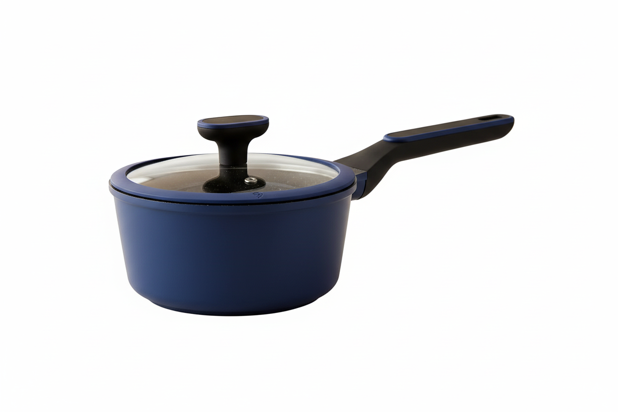 Panela Marine Hercules 18cm Antiaderente Cerâmico Azul PA4000-P18AZ1 - Loja Do Thor
