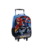 Mochila Rodinha Liga da Justica Azul 16L - Loja Do Thor