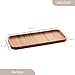 Bandeja De Bambu Hire Retangular Pequena 20X10X1,5Cm Lyor