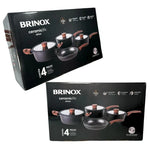 Conjunto de Panelas 4 Pecas Ceramic Life Sirius - Brinox 4814-102 - Loja Do Thor