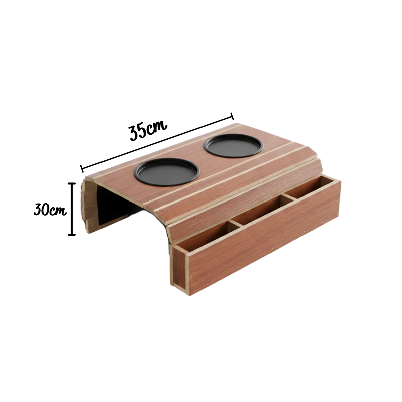 Esteira Para Sofá Com Porta Controle Linha Organize - Golden