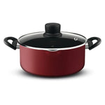 Jogo De Panelas 5 Pecas Smart Vermelho Rochedo R2T1JDC11 - Loja Do Thor