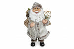 Papai Noel Sc Presente Mr/Off White 80Cm Magizi - Loja Do Thor