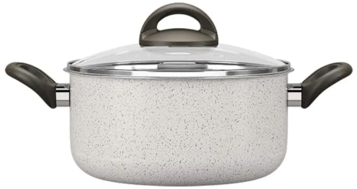 Conjunto De Panelas 7 PCS Ceramic Life Suprema Vanilla - Loja Do Thor