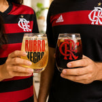 Conjunto De 2 Copos Long Drink 470ML Flamengo -Allmix