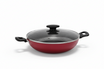 Panela Wok 3,3L 28CM Loreto Vermelho Antiaderente Tramontina - Loja Do Thor
