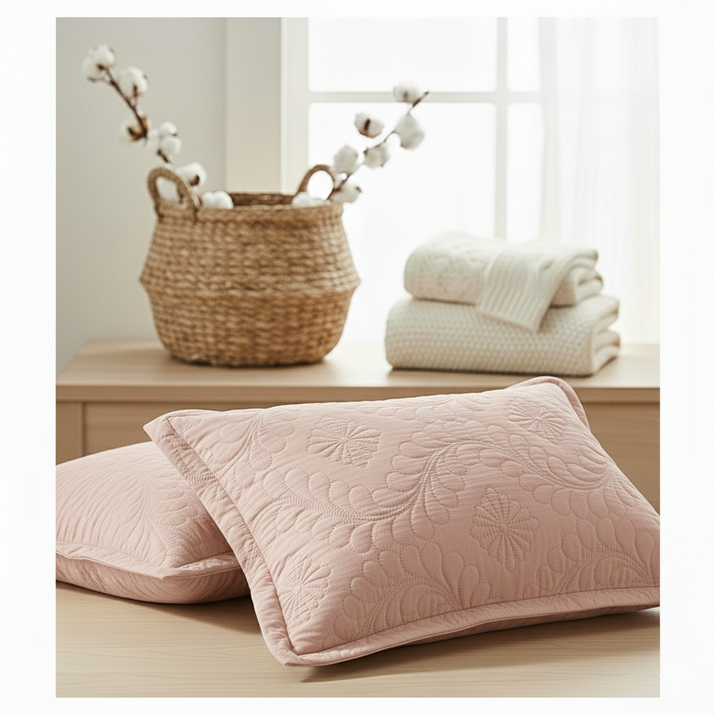 Porta Travesseiro Rosa 50x70CM Jolitex 160822001J3999