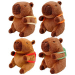 Pelucia Capivara C/Mochilinha de Fruta 40CM Sortido CAA0123 - Loja Do Thor