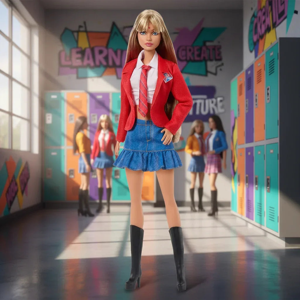 Boneca Barbie Mia Colucci Rebelde Rbd - Mattel Hxj70 - Loja Do Thor