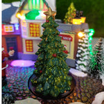 Vila De Natal Com Luz e Movimento 20cm 30405