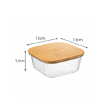 Pote Hermético Quadrado 744ML Mori MR1227