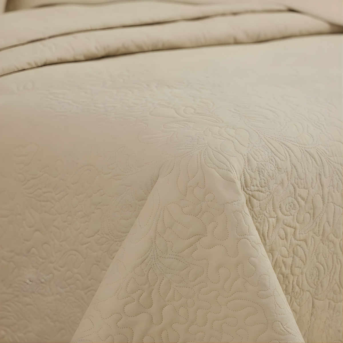 Colcha Solteiro Prosa Bege 160x240 cm Camesa