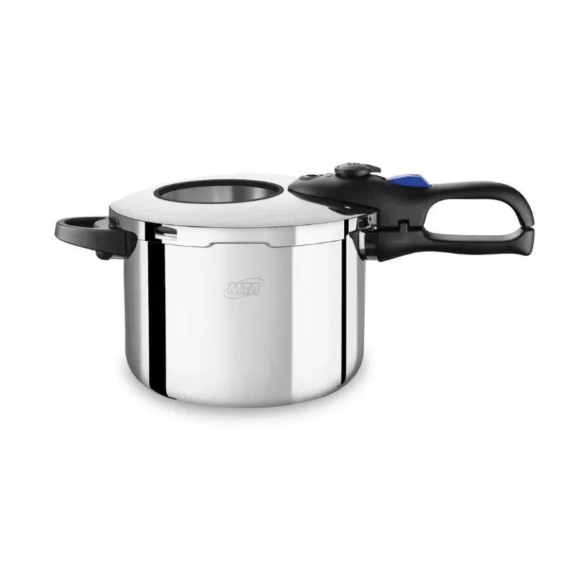 Panela De Pressao Inox Com Visor MTA 6,0 Litros 6020 - Loja Do Thor