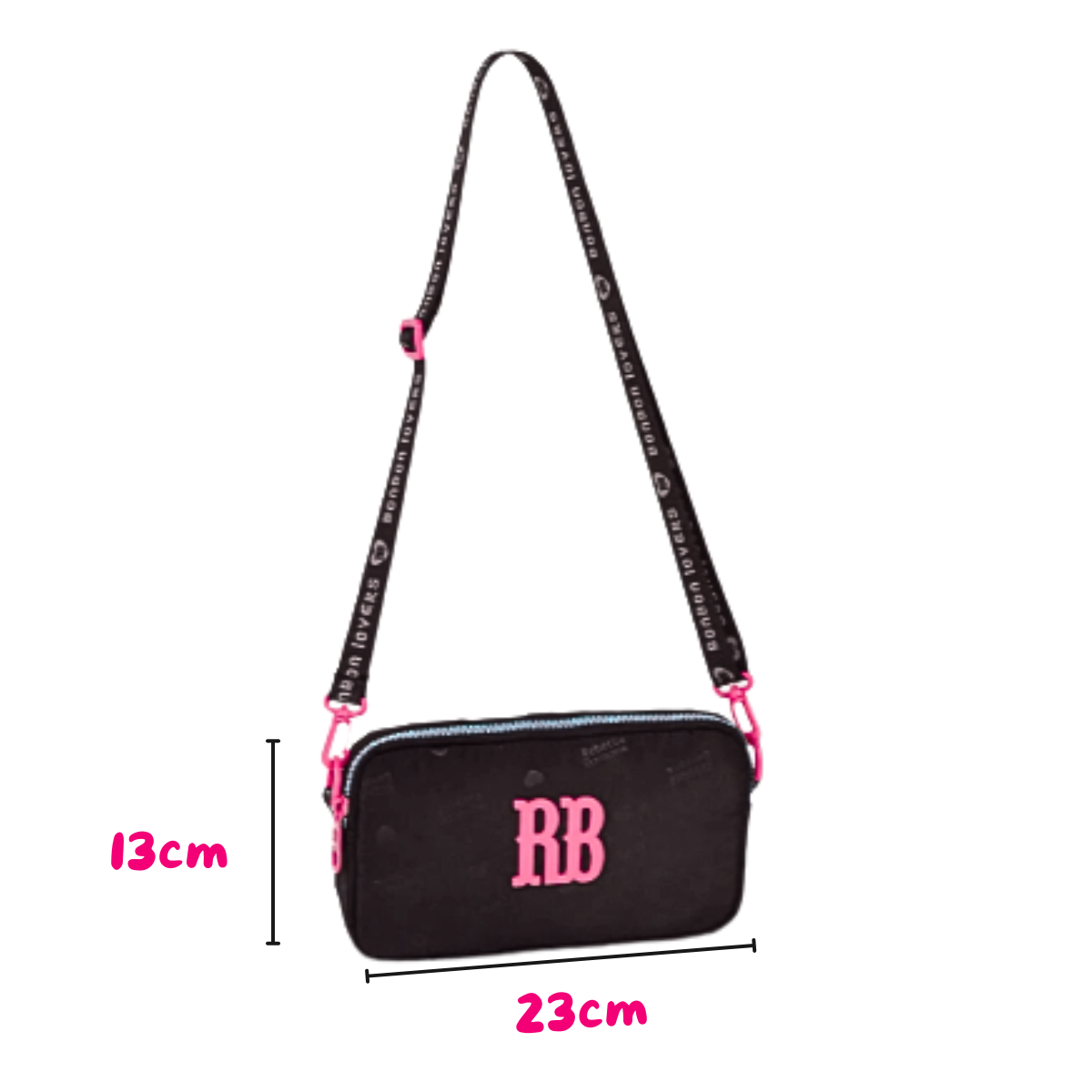 Mochila de Costas Preto 2 em 1 Urban Mix 17,5 RB26227