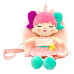 Mochila Infantil C/ Alca Boneca Fofinha Sortida Caa Toys CAA0071 - Loja Do Thor