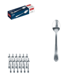 Kit de 12  Colheres de Chá 13CM  Atenas Inox -Wellmix