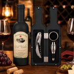 Kit para Vinho Garrafa com 4 Peças Unyhome