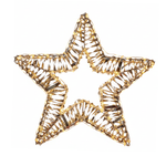 Armação Estrela Dourada C/ Laço 170 LEDs Bivolt – Global