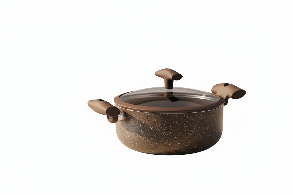 Panela Cacarola Com Tampa Inducao 3L 22X9Cm Hercules - Loja Do Thor