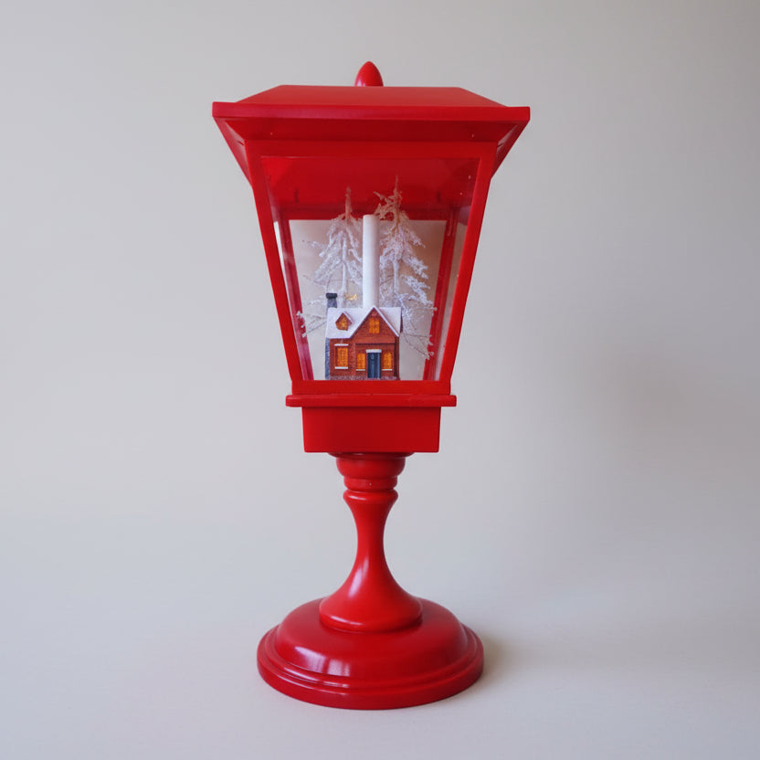 Mini Poste De Natal C/ Som E Luz NTD26051