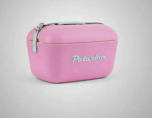 Caixa Cooler Térmico Rosa Chiclete  12L - Polarbox
