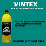 Lava Autos Limpa Sem Agredir 1,5L - Vintex - Loja Do Thor