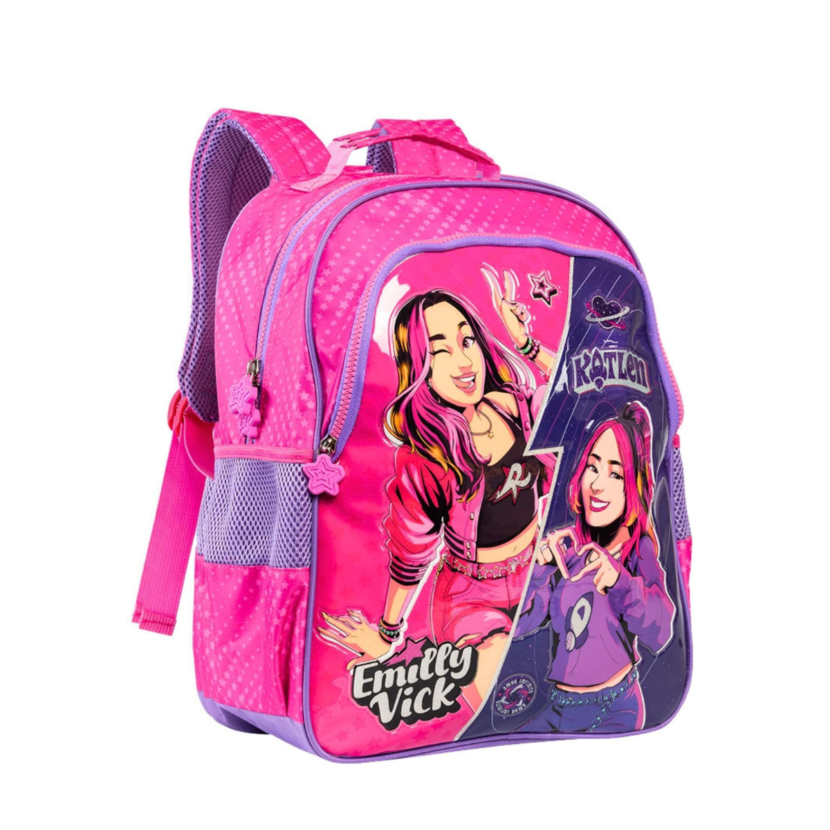 Mochila Escolar Costas Youtuber Emilly Vick 15602