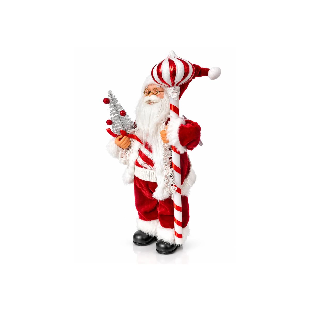 Papai Noel Vermelho e Branco 30cm -Grillo