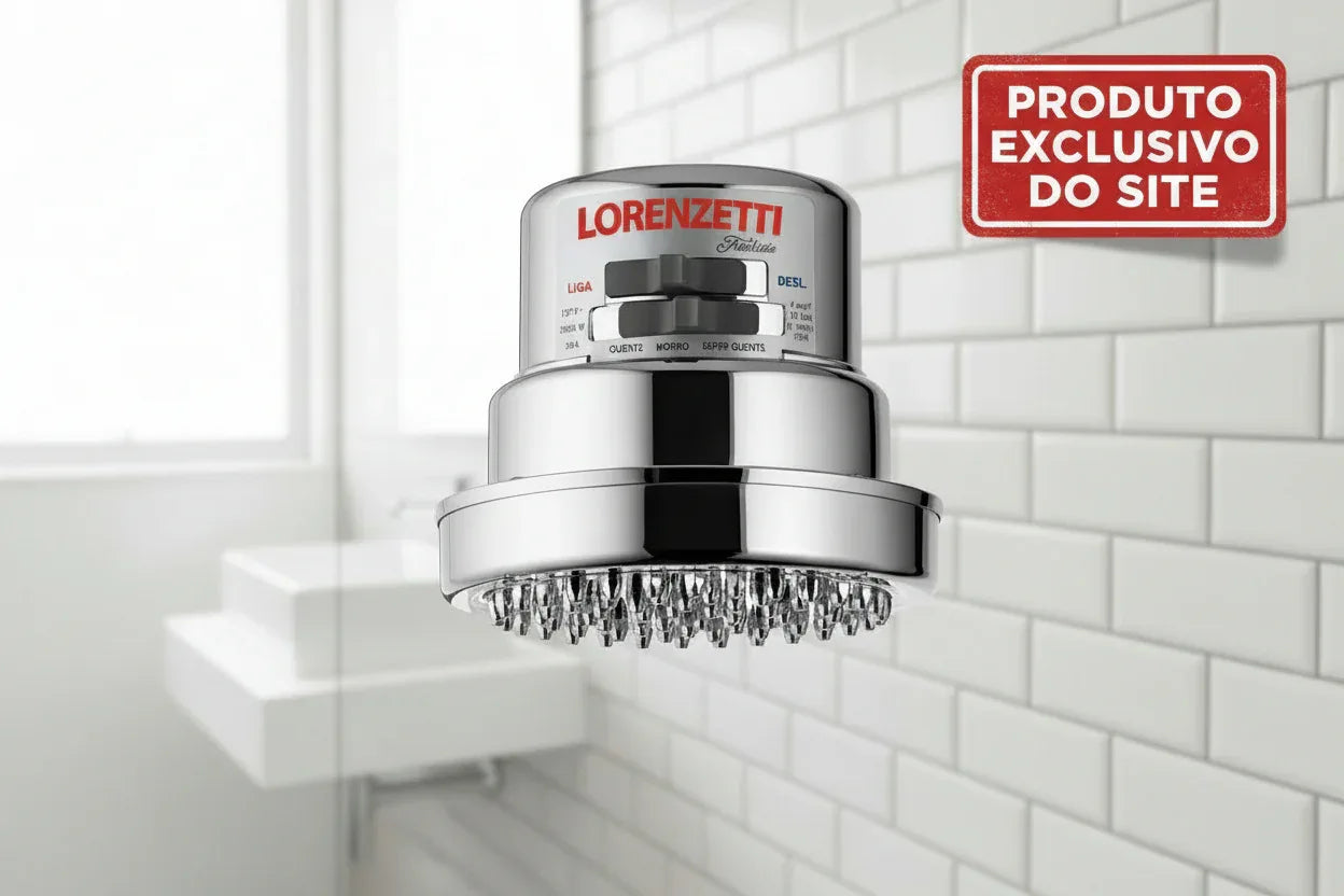 Chuveiro Tradição 127v 5500w - Lorenzetti - Loja Do Thor