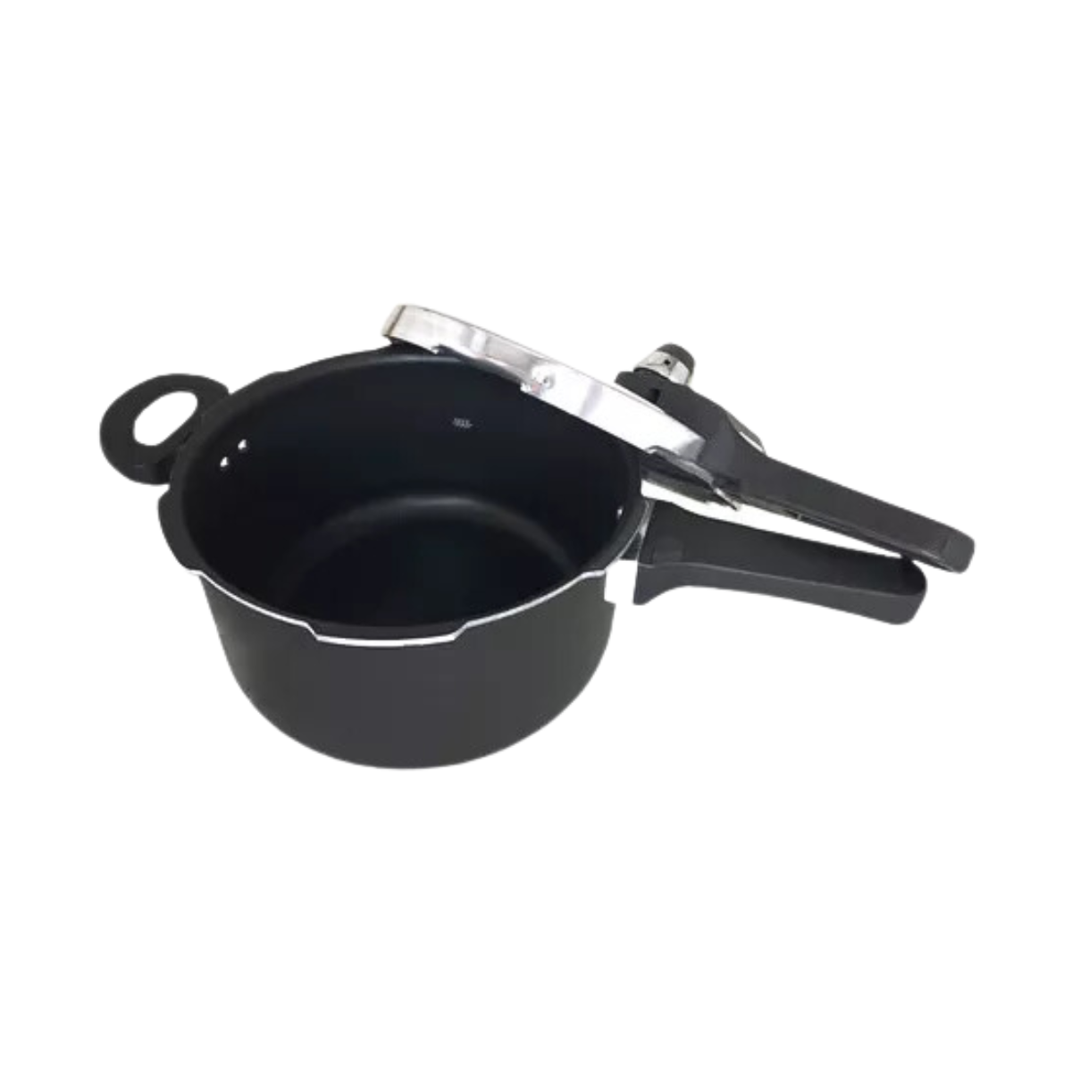 Panela de Pressão 4,5L Antiaderente Preto - Nigro Eterna 097111