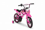 Bike Moto Cross Rosa Aro 16 UniToys - Loja Do Thor