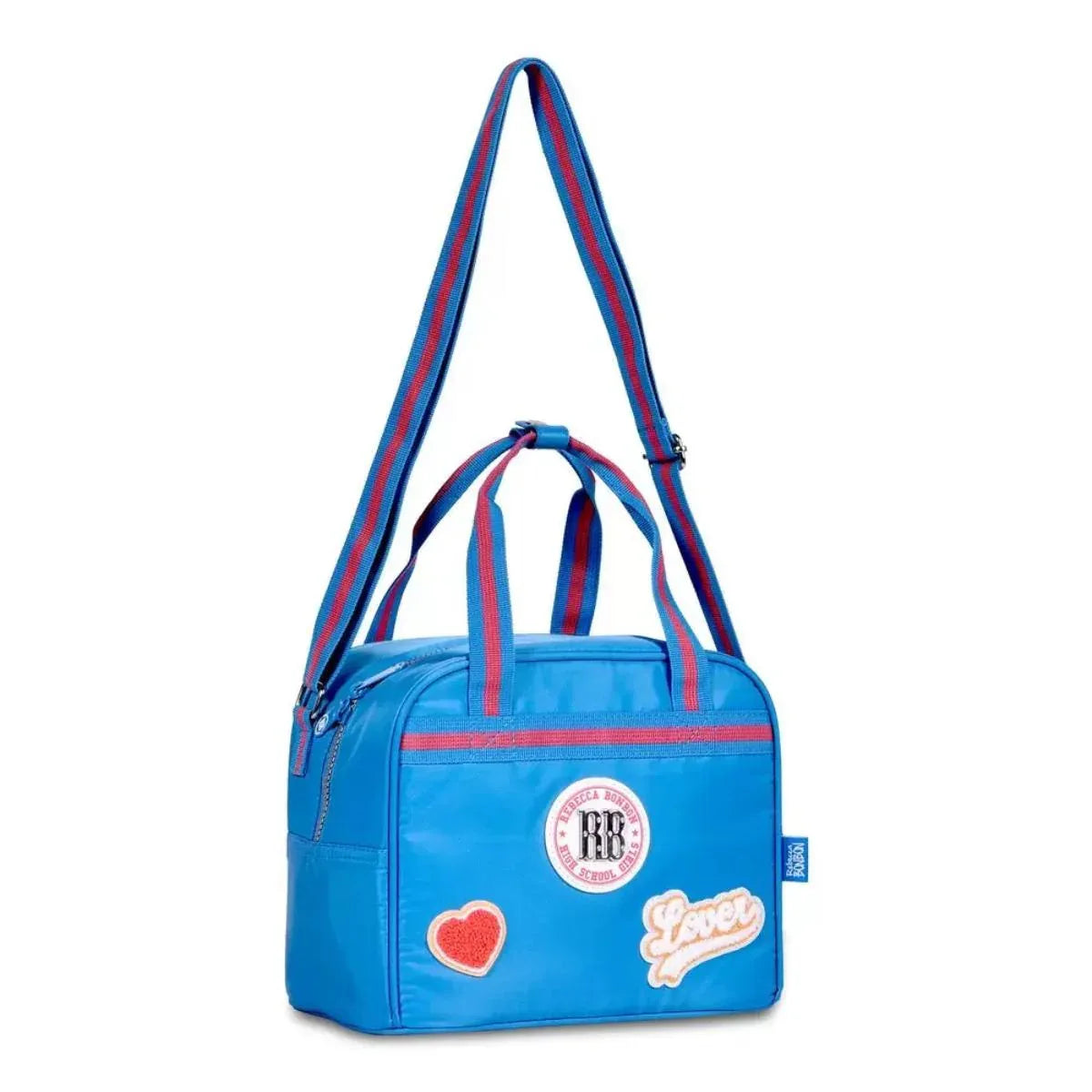 Kit Mochila De Carrinho Estojo Lancheira Azul RB24001 Clio - Loja Do Thor