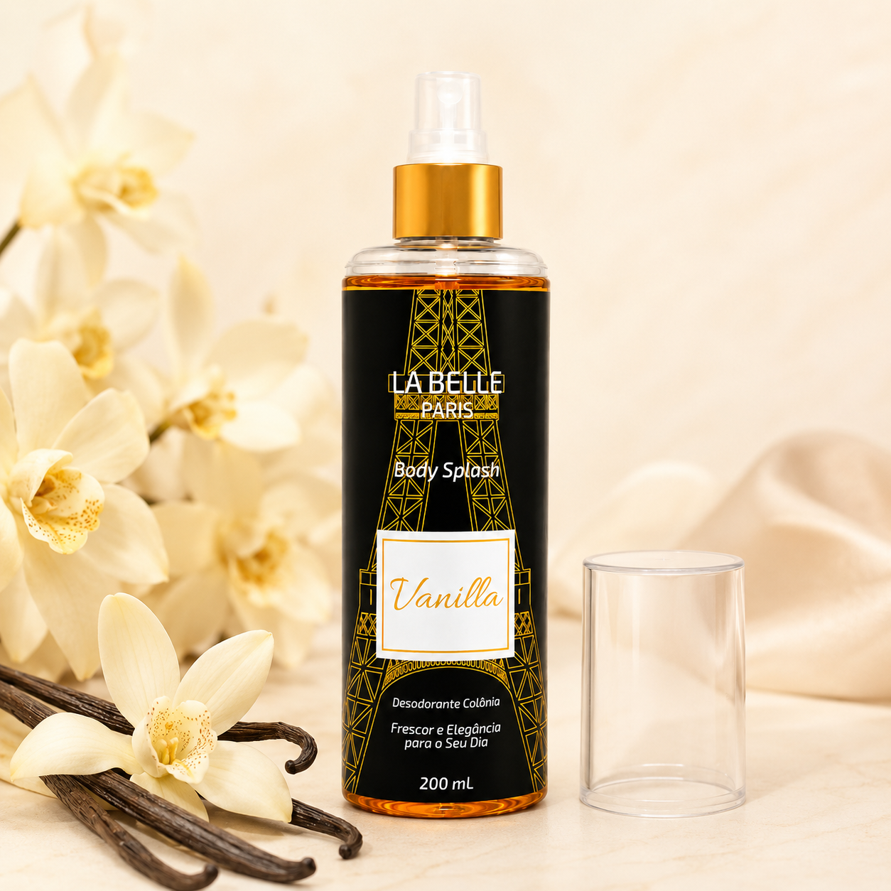 Body Splash Vanilla  La Belle Paris 200ML