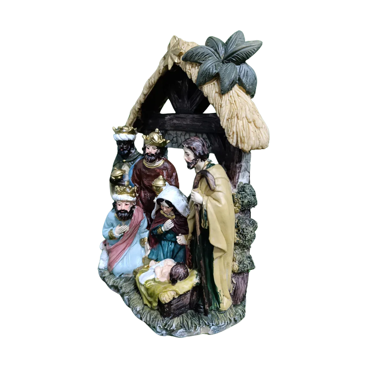 Enfeite Natal Sagrada Familia Em Resina 20,5cm - 60025 - Loja Do Thor