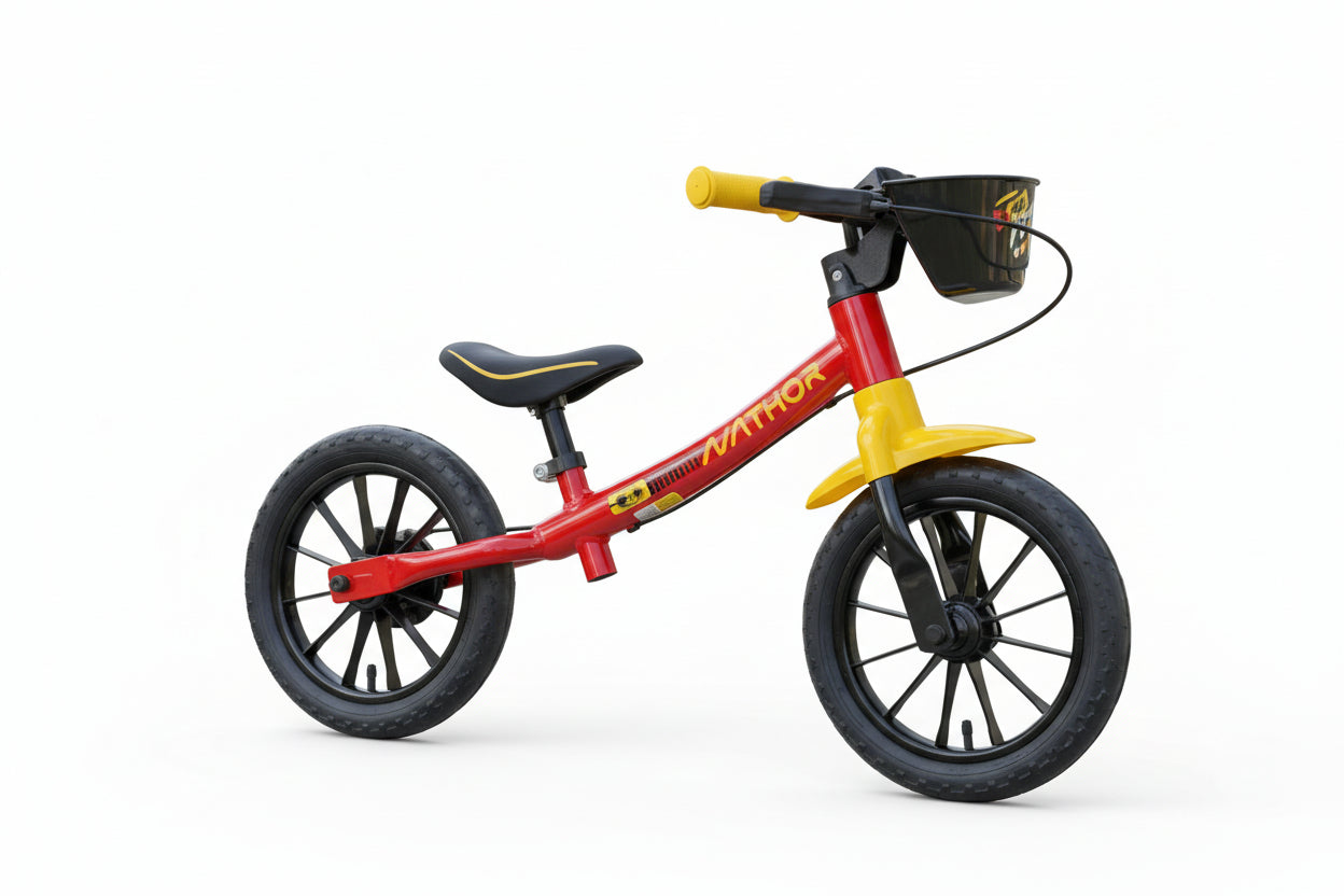 Bicicleta Balance Bike Infantil Fast Mod. 3 Aro 12 - Nathor - Loja Do Thor