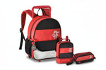 Kit Mochila De Carrinho Estojo E Lancheira FLA24621B - Loja Do Thor